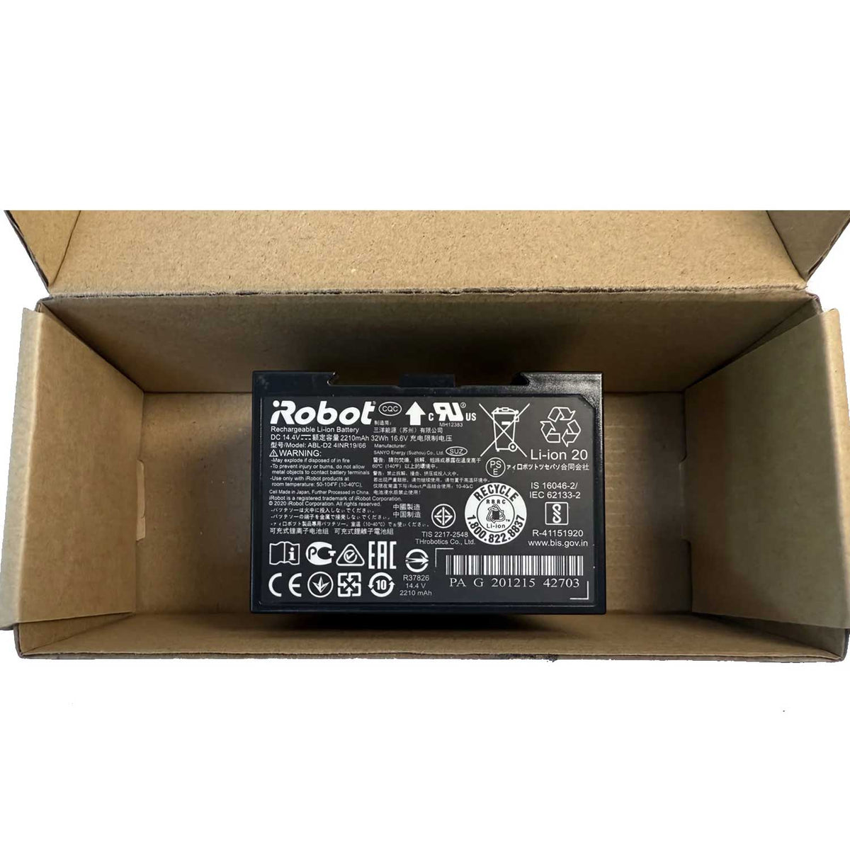 Genuine ABL-D2 Upgraded Battery for iRobot Roomba j5 j6 j7 i1 i3 i4 i5 i7+ i8 e5
